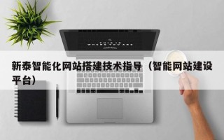 怒江新泰智能化网站搭建技术指导（智能网站建设平台）